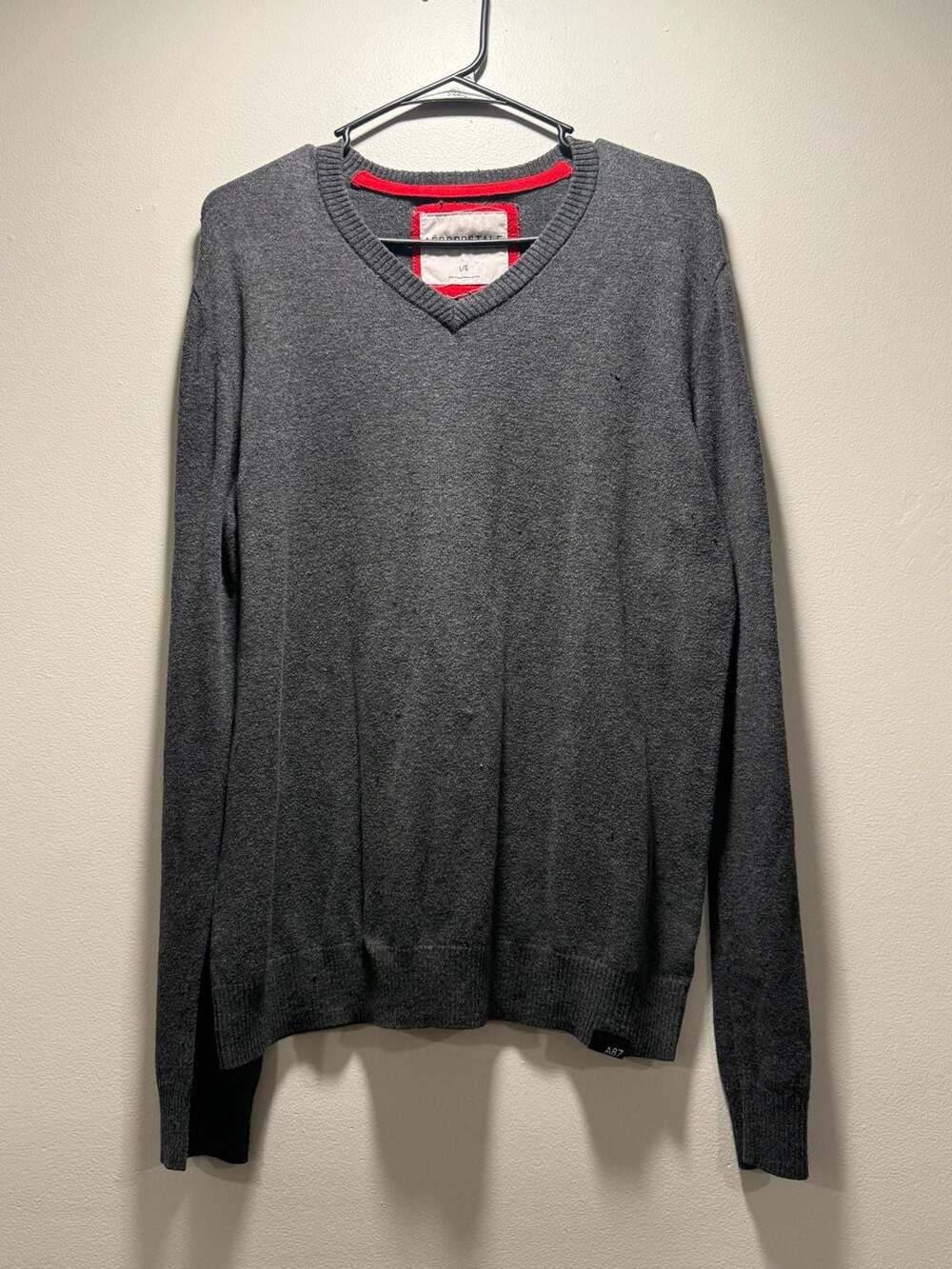 Aéropostale A87 Men's Gray Pullover